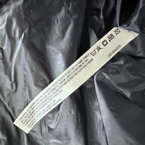 Free People Movement Vagabond Bomber Jacket Women's Medium Purple Slouchy NEW - Picture 6 of 7